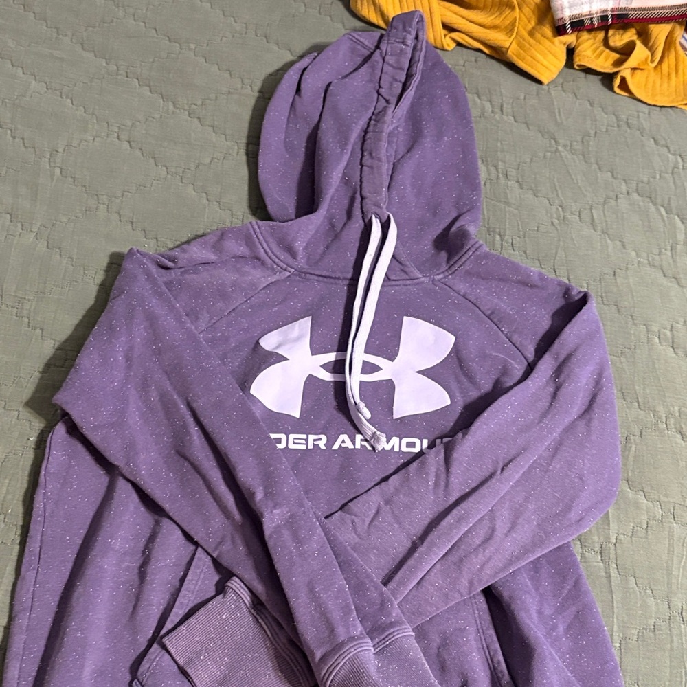 Under Armour Lavender Hoodie with Logo